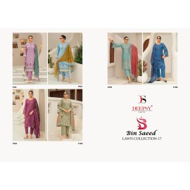 BIN SAEED 17 DEEPSY (Cotton Dupatta)