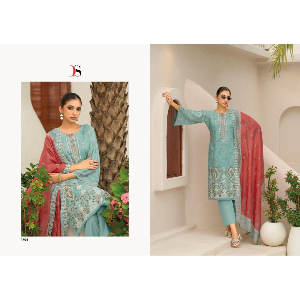 BIN SAEED 17 DEEPSY (Cotton Dupatta)