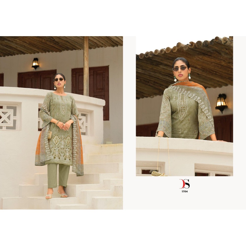 BIN SAEED 17 DEEPSY (Cotton Dupatta)