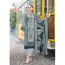 BIN SAEED 8 ALOK SUITS (Cotton Dupatta)