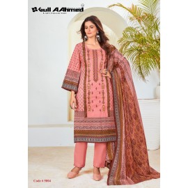 BIN SAEED EMBROIDERED COLLECTION VOL 5 GULL AAHMED (Cotton Dupatta)