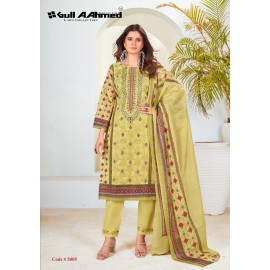 BIN SAEED EMBROIDERED COLLECTION VOL 5 GULL AAHMED (Cotton Dupatta)