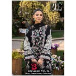 BIN SAEED HEAVY LUXURY VOL 12 JADE (Cotton Dupatta)