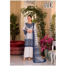 BIN SAEED HEAVY LUXURY VOL 12 JADE (Cotton Dupatta)