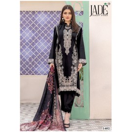 BIN SAEED HEAVY LUXURY VOL 14 JADE (Cotton Dupatta)