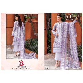 BIN SAEED HEAVY LUXURY VOL 9 JADE (Cotton Dupatta)