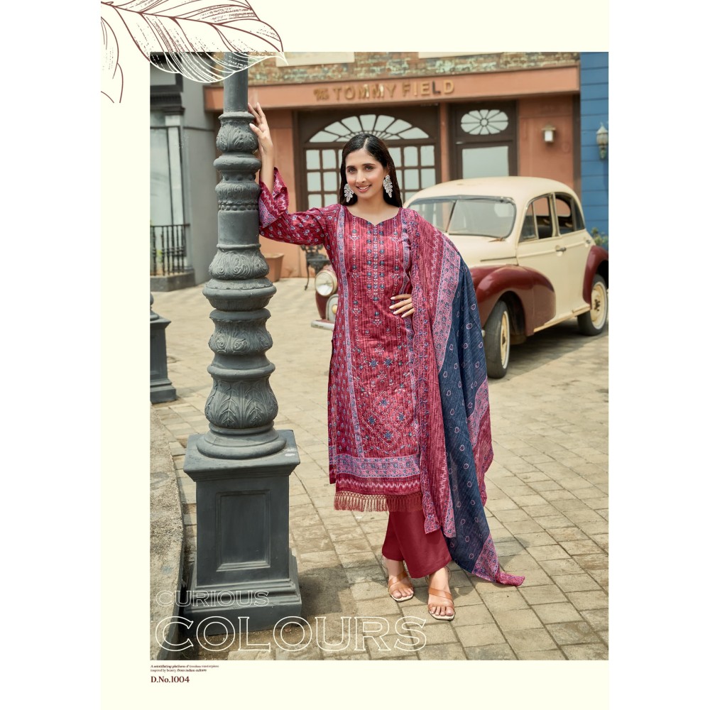 BIN SAEED KAVYA (Cotton Dupatta)