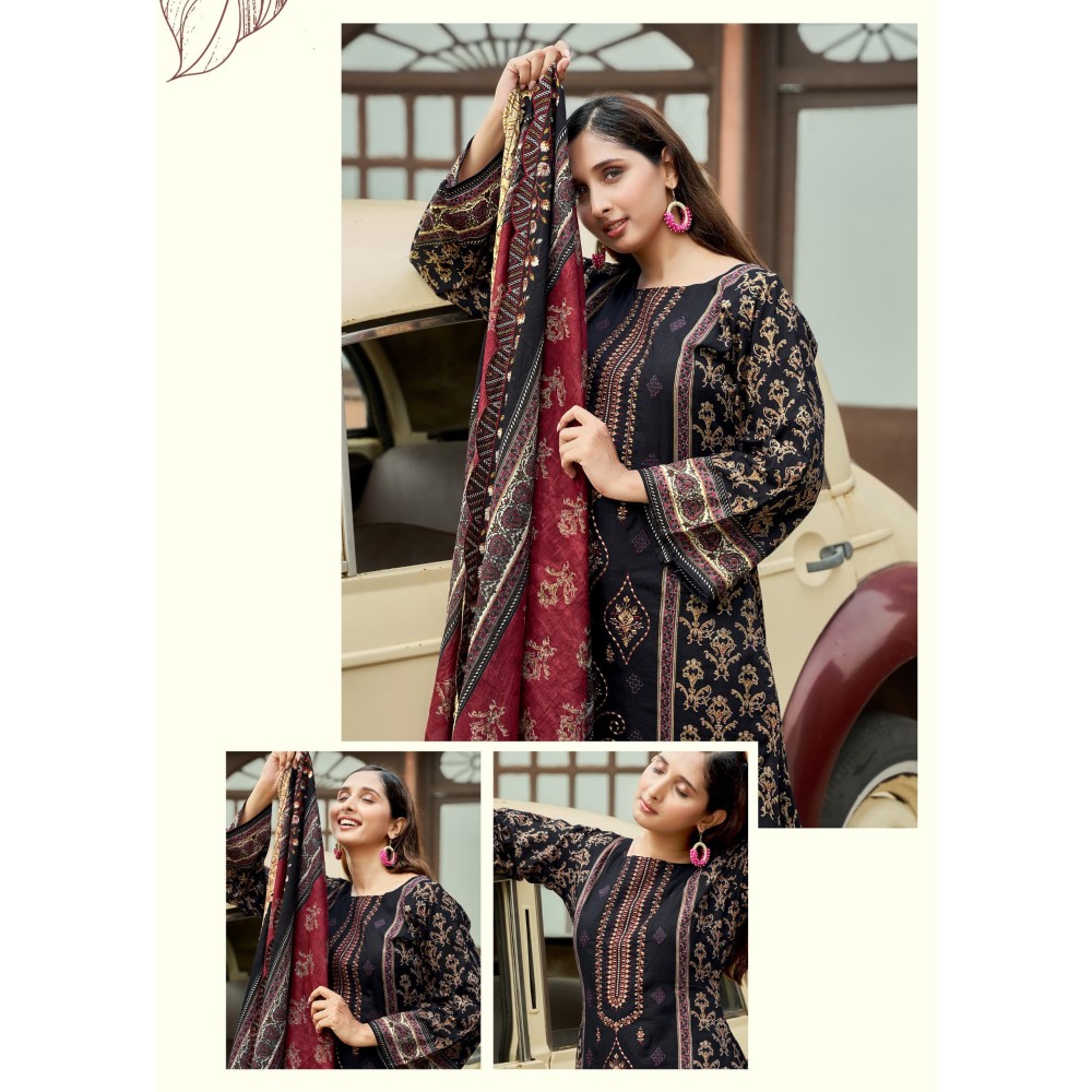 BIN SAEED KAVYA (Cotton Dupatta)