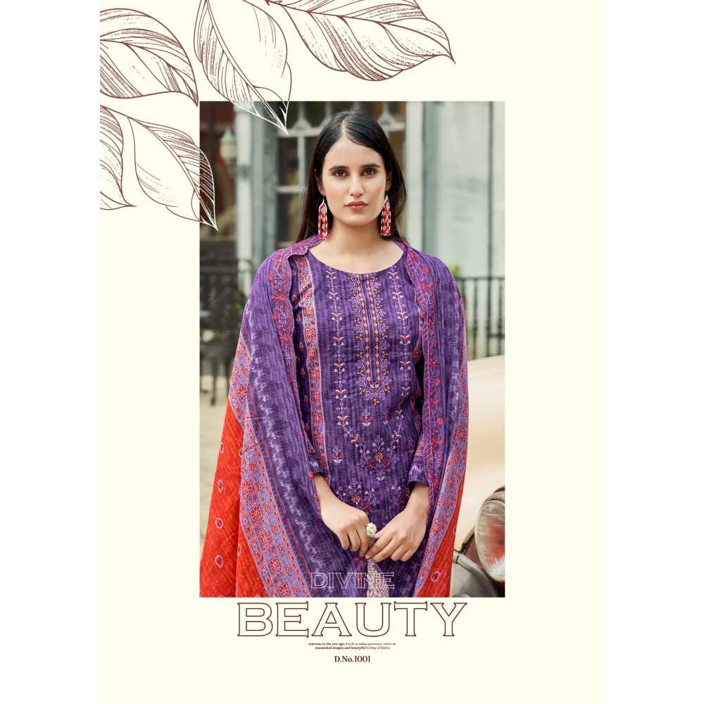 BIN SAEED KAVYA (Cotton Dupatta)