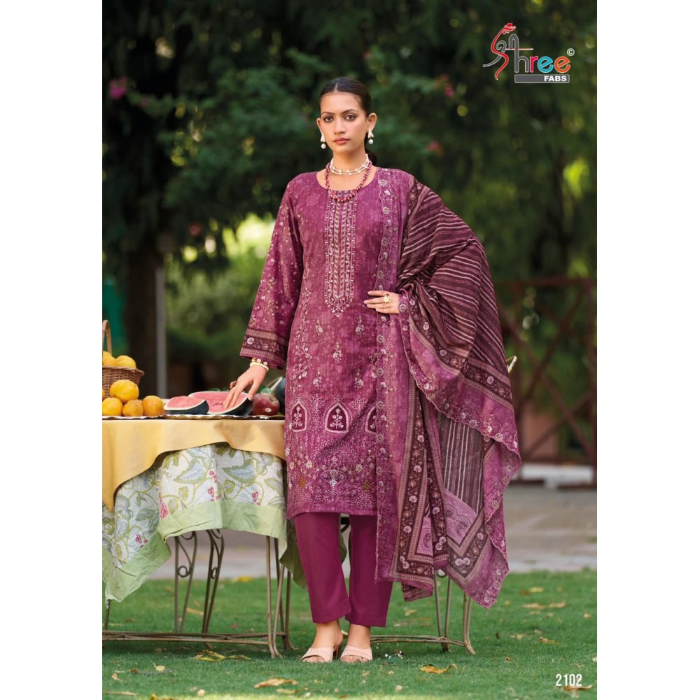 BIN SAEED LAWN COLLECTION SHREE VOL 21 SHREE