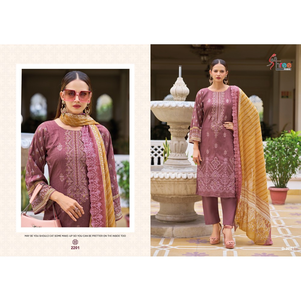 BIN SAEED LAWN COLLECTION SHREE VOL 22 SHREE