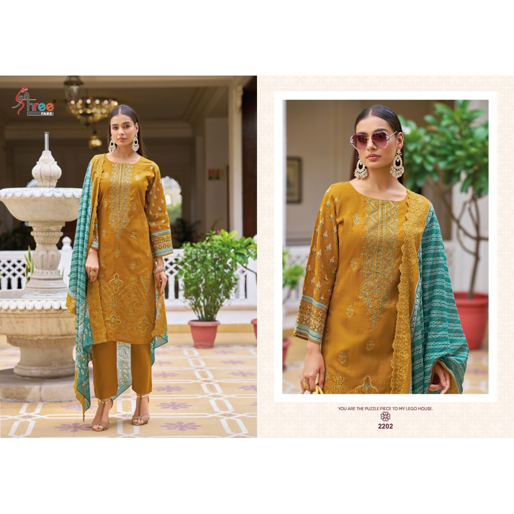 BIN SAEED LAWN COLLECTION SHREE VOL 22 SHREE