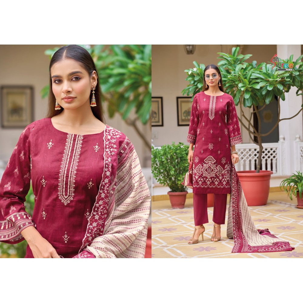 BIN SAEED LAWN COLLECTION SHREE VOL 22 SHREE