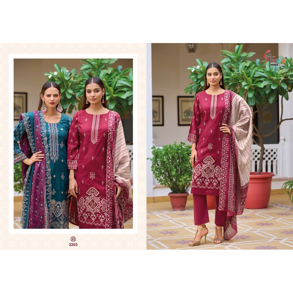 BIN SAEED LAWN COLLECTION SHREE VOL 22 SHREE