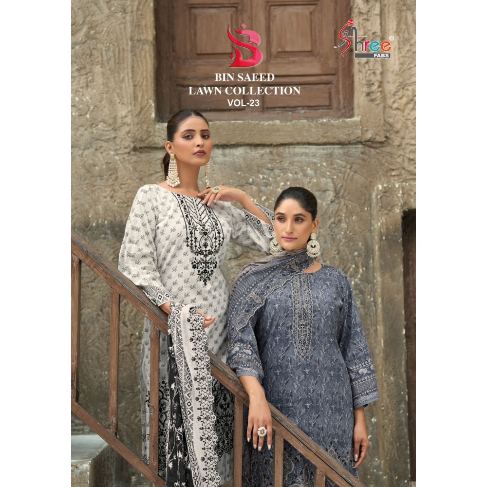 BIN SAEED LAWN COLLECTION SHREE VOL 23 SHREE