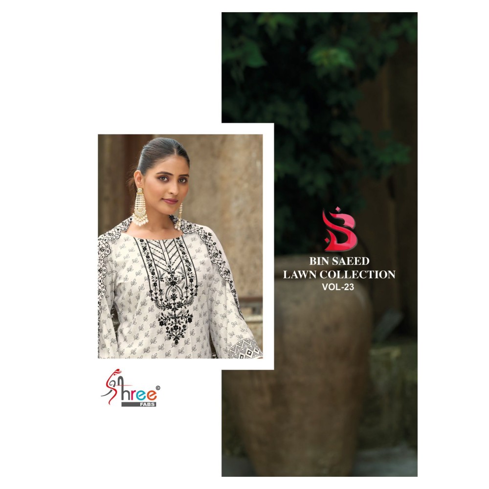 BIN SAEED LAWN COLLECTION SHREE VOL 23 SHREE