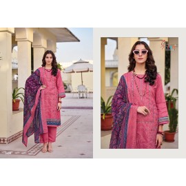 BIN SAEED LAWN COLLECTION VOL 16 SHREE  (Cotton Dupatta)