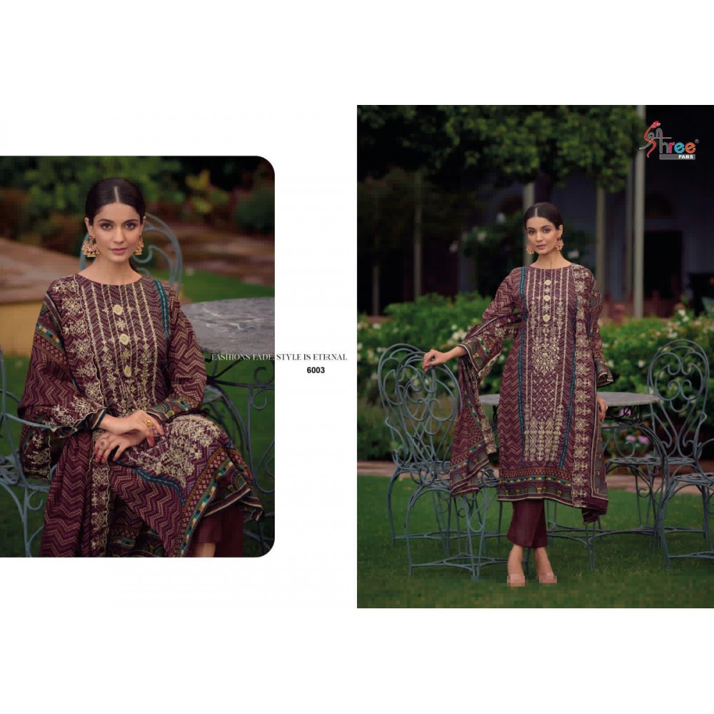 BIN SAEED LAWN COLLECTION VOL 6 SHREE UNSTITCHED