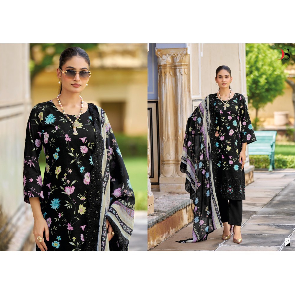 BIN SAEED MINI 2 BY DEEPSY SUITS (Chiffon Dupatta)