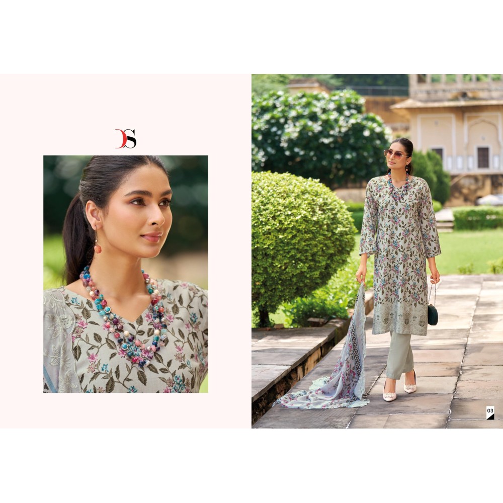 BIN SAEED MINI 2 BY DEEPSY SUITS (Chiffon Dupatta)