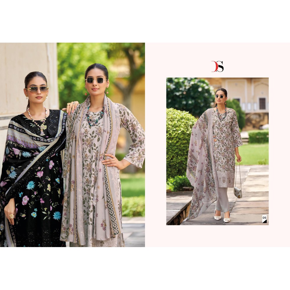 BIN SAEED MINI 2 BY DEEPSY SUITS (Chiffon Dupatta)
