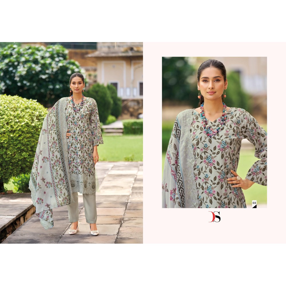 BIN SAEED MINI 2 BY DEEPSY SUITS (Chiffon Dupatta)