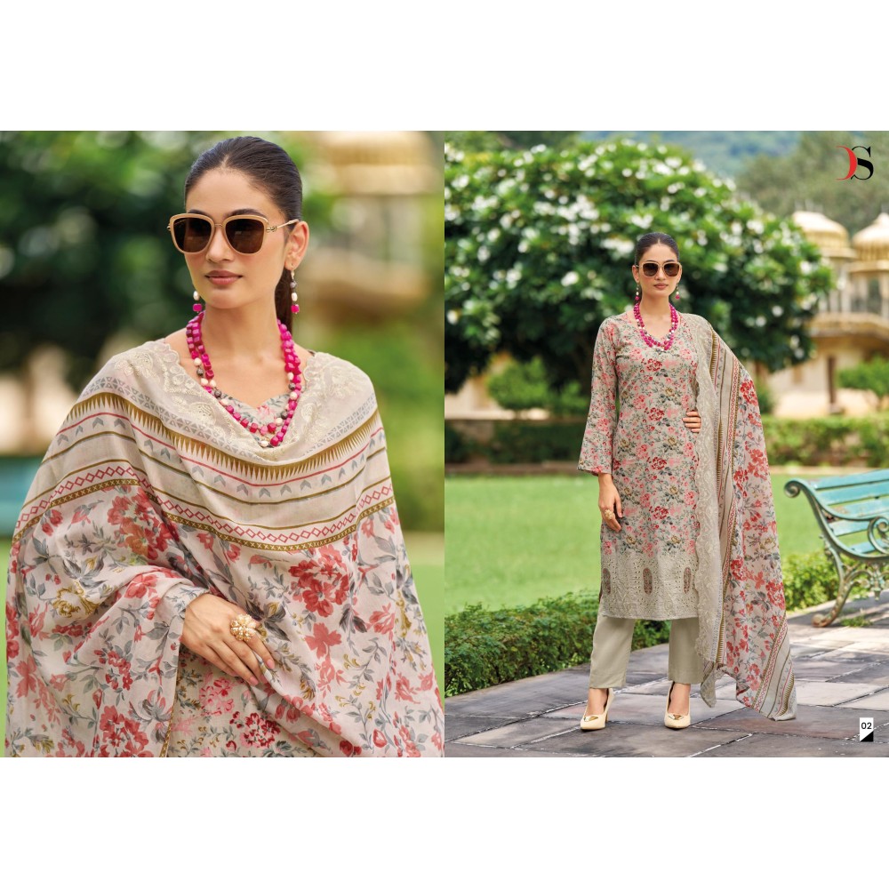 BIN SAEED MINI 2 BY DEEPSY SUITS (Chiffon Dupatta)