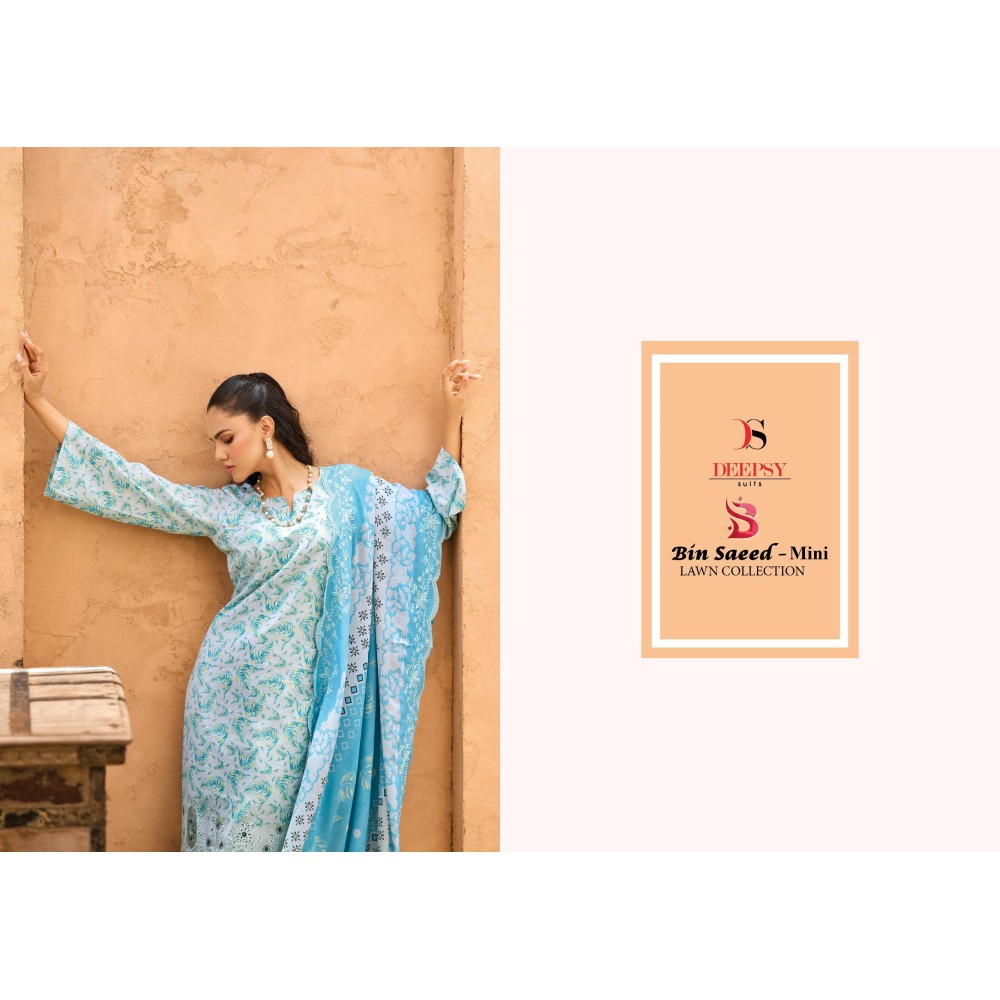 BIN SAEED MINI DEEPSY (Cotton Dupatta)