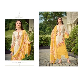 BIN SAEED TOP DUP WORK COLLECTION HOUSE OF LAWN (cotton dupatta)