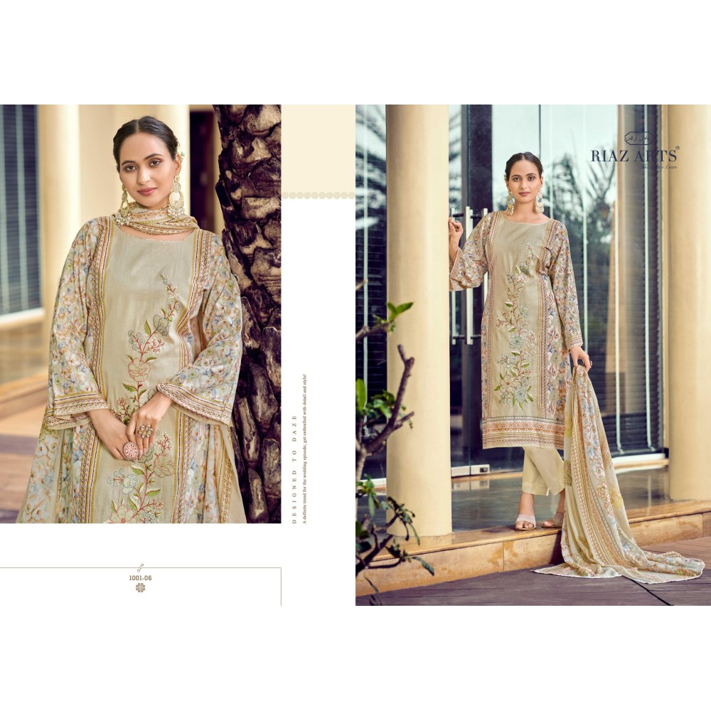 BIN SAEED V 10 RIAZ  (Cotton Dupatta)