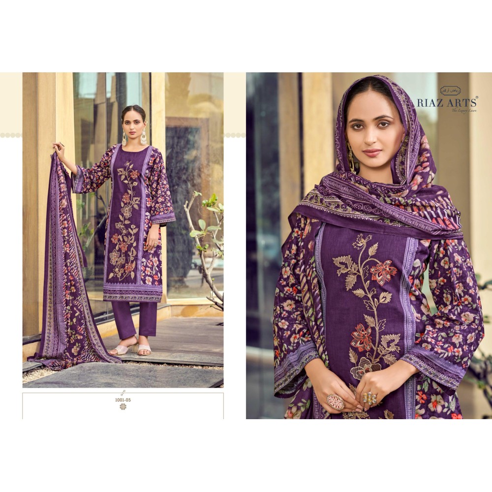 BIN SAEED V 10 RIAZ  (Cotton Dupatta)
