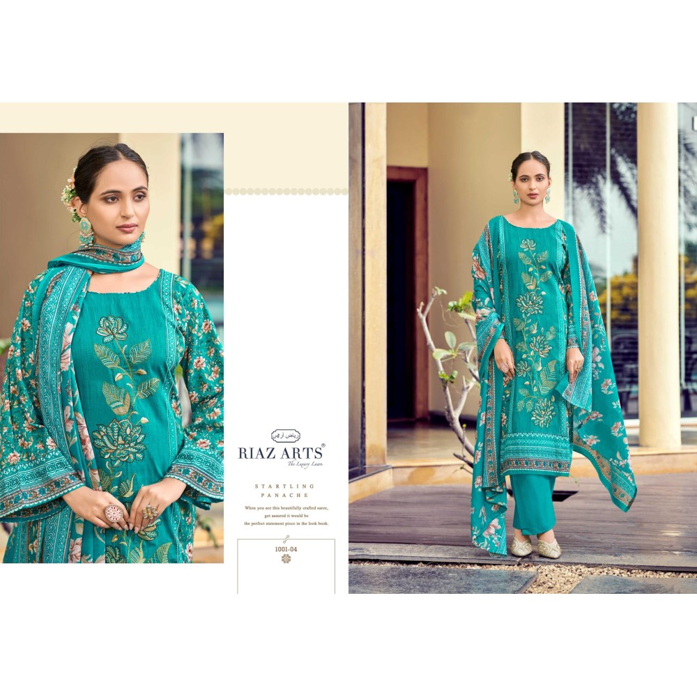 BIN SAEED V 10 RIAZ  (Cotton Dupatta)