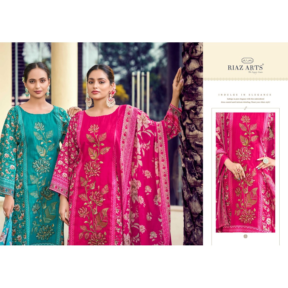 BIN SAEED V 10 RIAZ  (Cotton Dupatta)