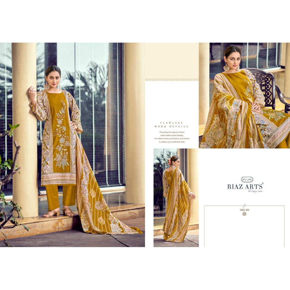 BIN SAEED V 10 RIAZ  (Cotton Dupatta)