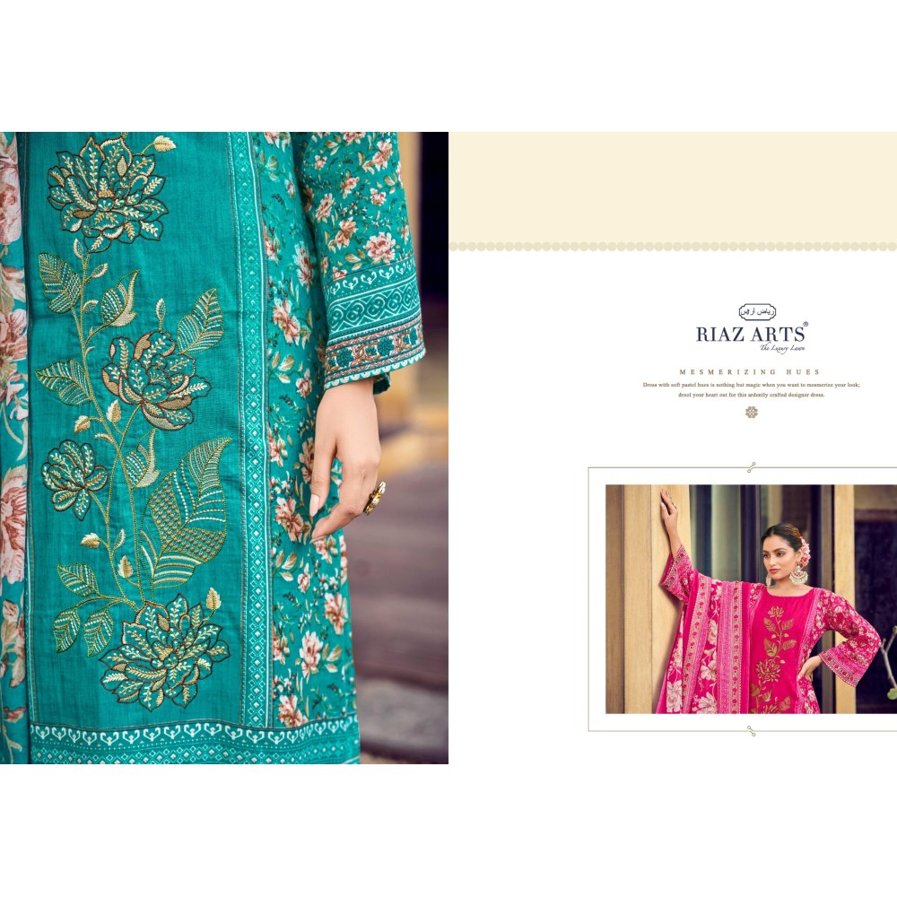 BIN SAEED V 10 RIAZ  (Cotton Dupatta)