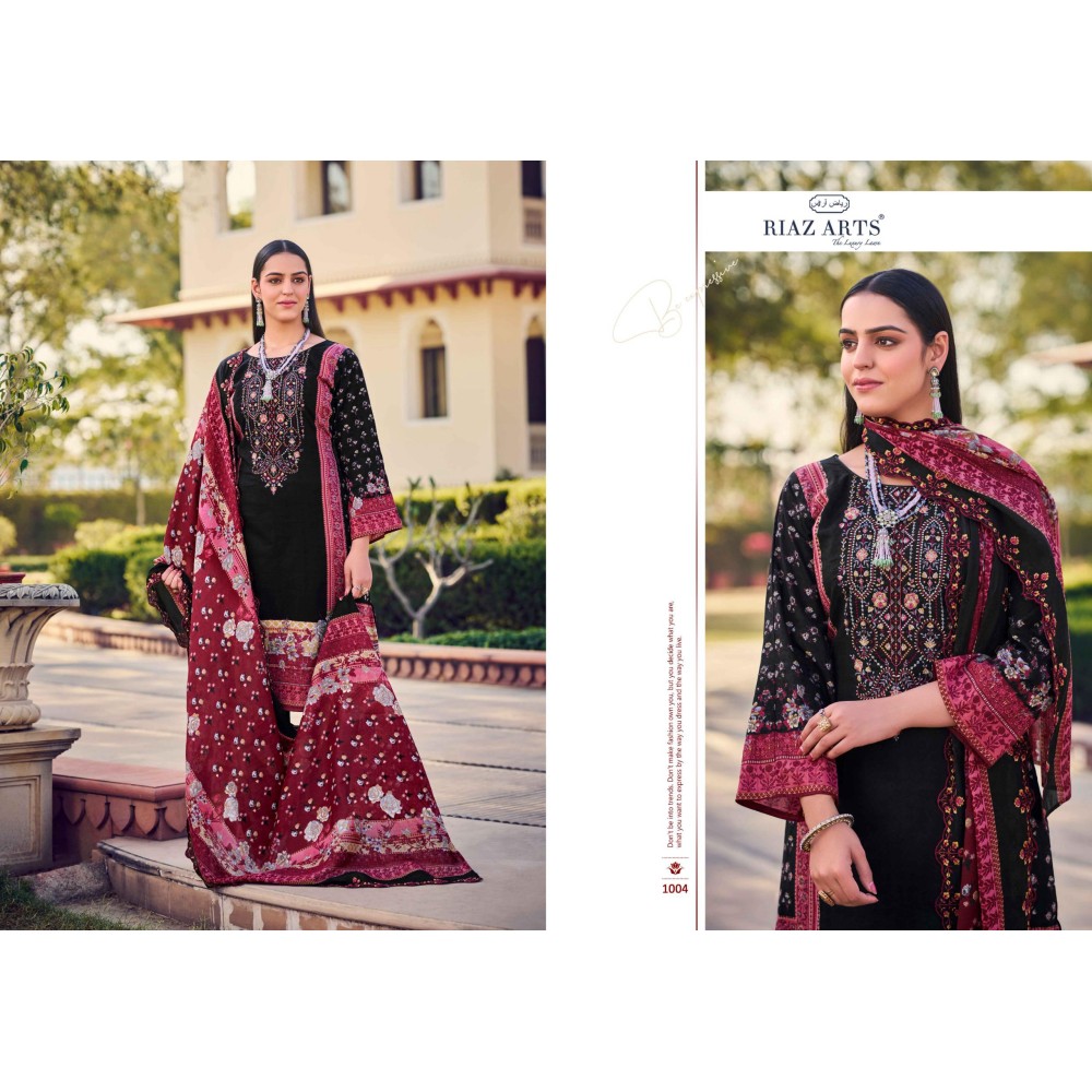BIN SAEED V 7 RIAZ  (Cotton Dupatta)