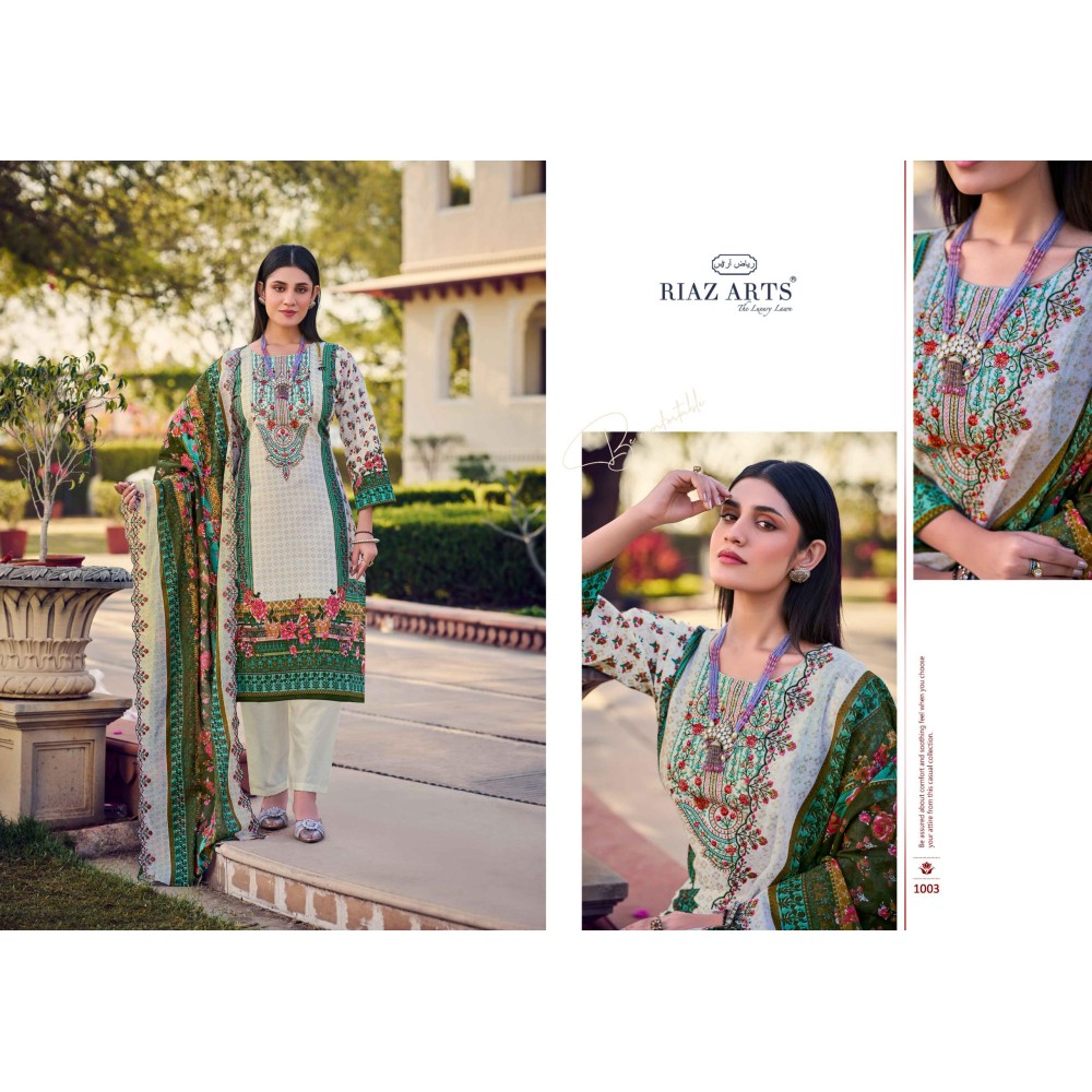 BIN SAEED V 7 RIAZ  (Cotton Dupatta)