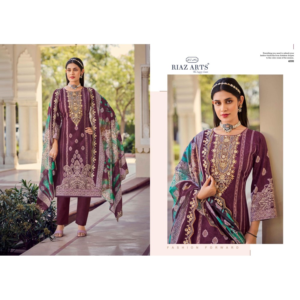 BIN SAEED V 8 RIAZ  (Cotton Dupatta)