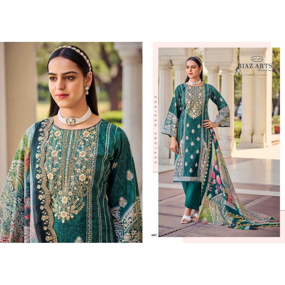 BIN SAEED V 8 RIAZ  (Cotton Dupatta)