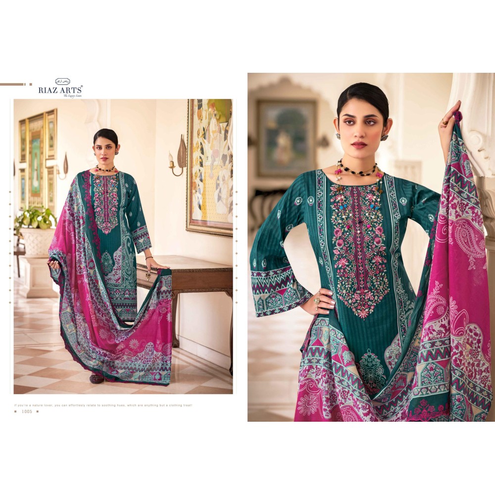BIN SAEED V 9 RIAZ  (Cotton Dupatta)