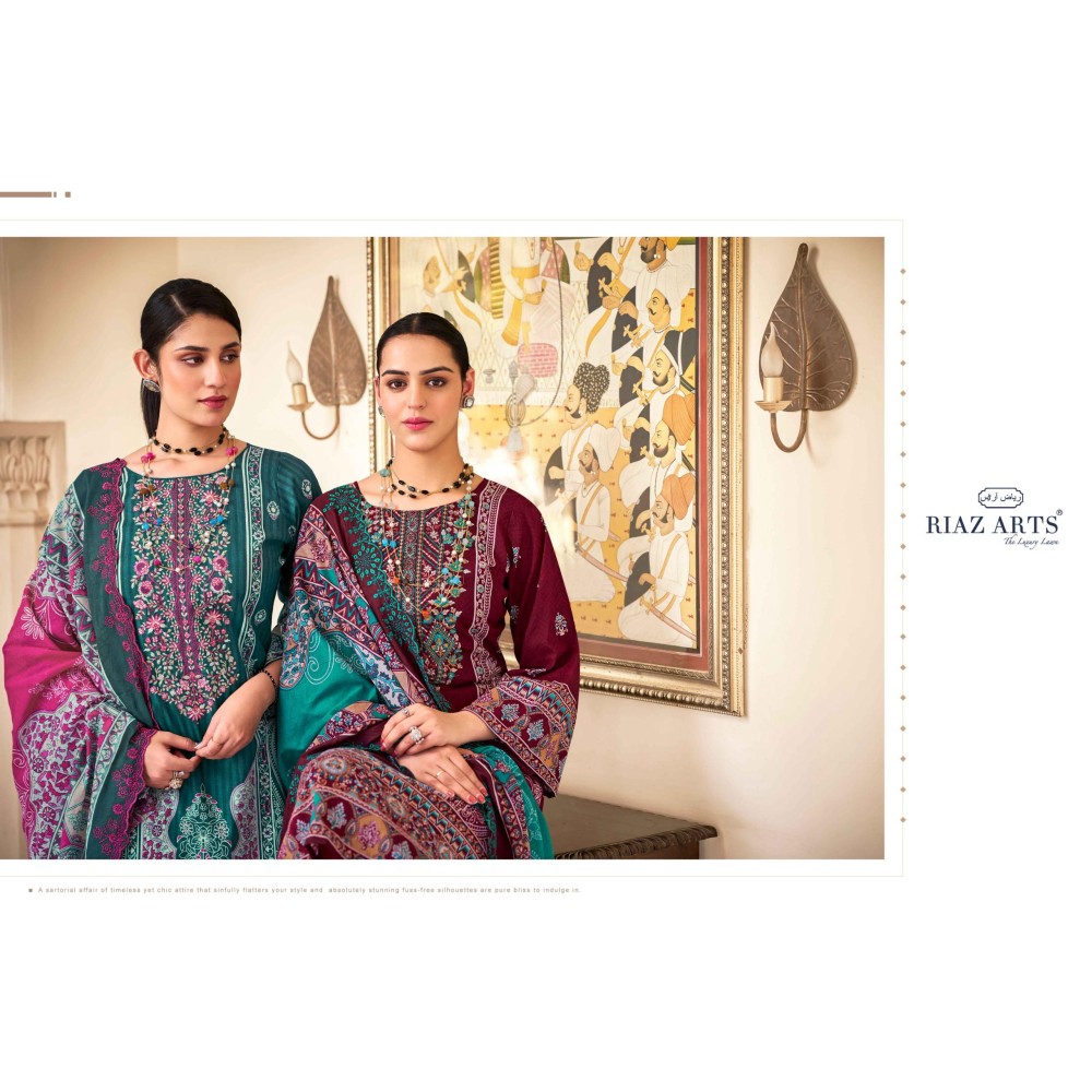 BIN SAEED V 9 RIAZ  (Cotton Dupatta)