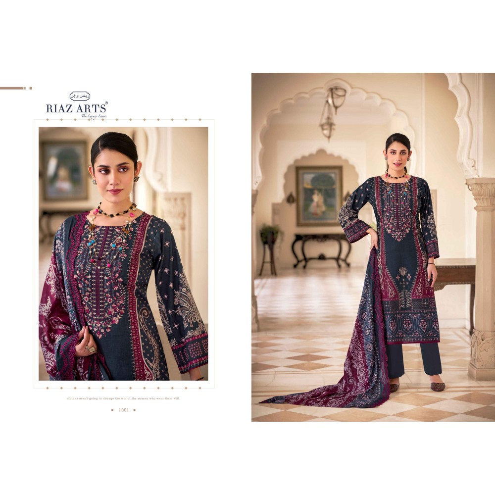 BIN SAEED V 9 RIAZ  (Cotton Dupatta)