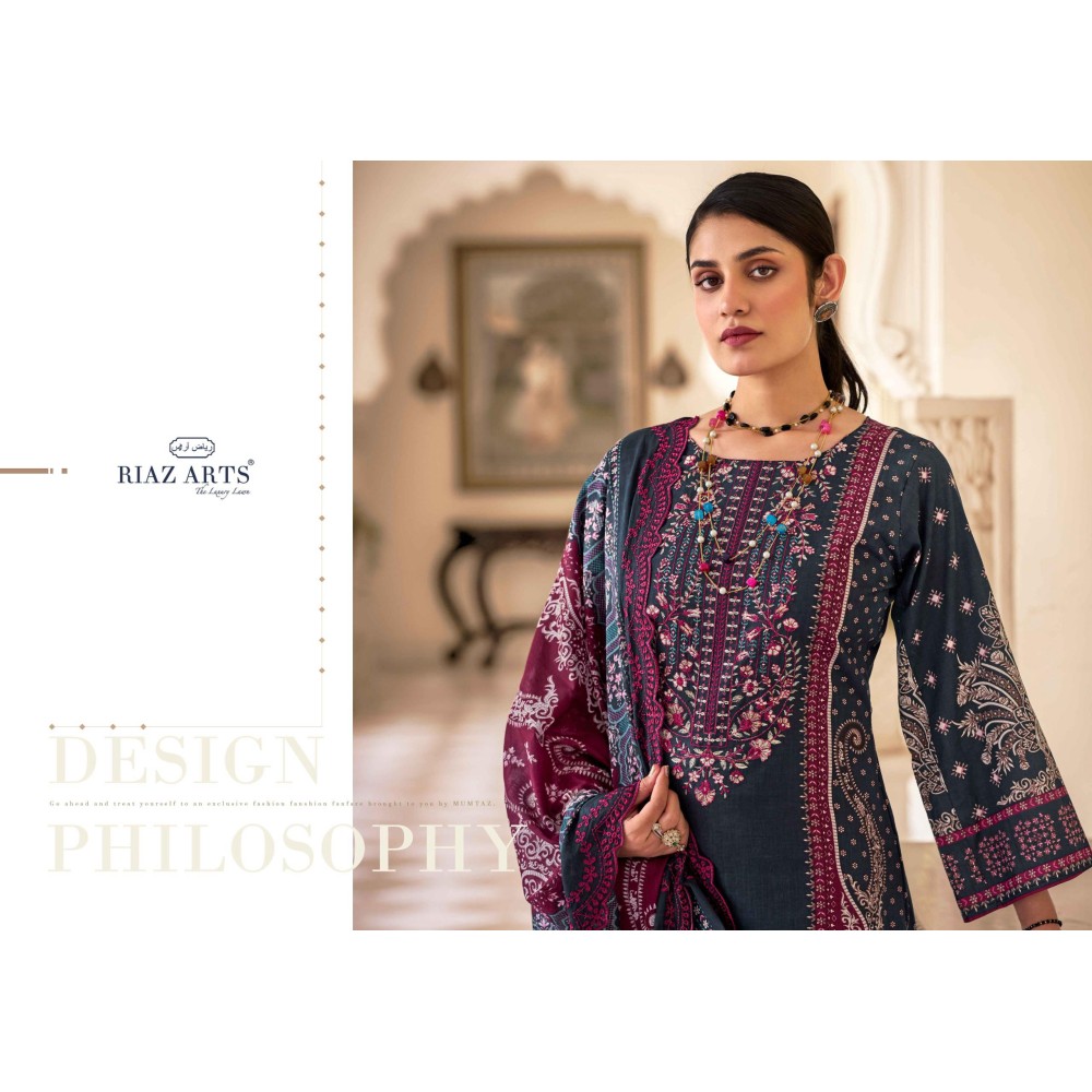 BIN SAEED V 9 RIAZ  (Cotton Dupatta)