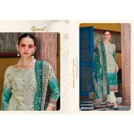 BIN SAEED VOL 1 COSMOS (Cotton Dupatta)