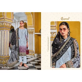 BIN SAEED VOL 1 COSMOS (Cotton Dupatta)