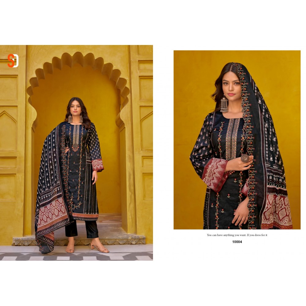 BIN SAEED VOL 10 R SHRADDHA (Cotton Dupatta)