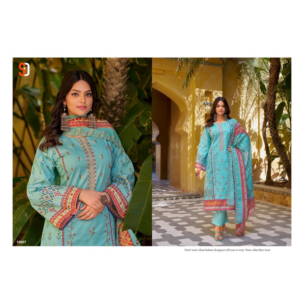 BIN SAEED VOL 10 SHRADDHA (Cotton Dupatta)