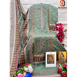 BIN SAEED VOL 10 R SHRADDHA (Cotton Dupatta)