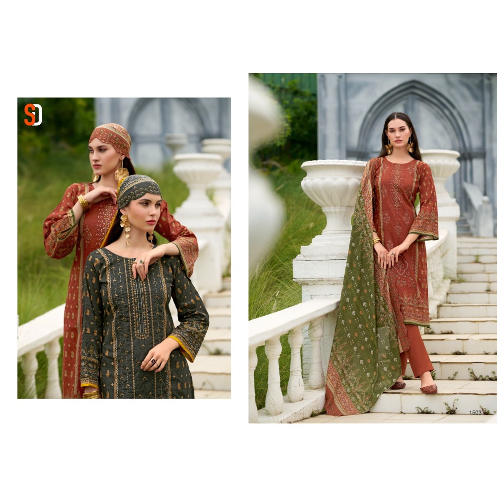 BIN SAEED VOL 15 SHRADDHA (Cotton Dupatta)
