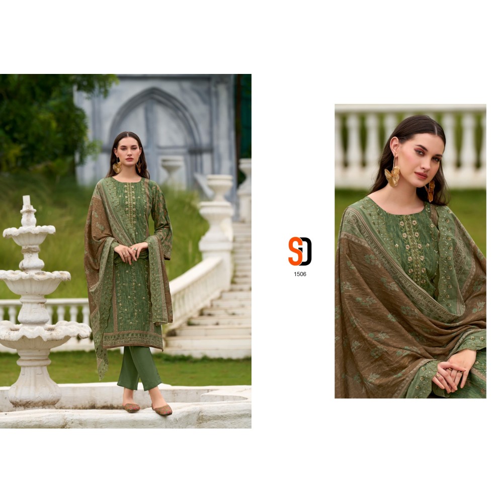 BIN SAEED VOL 15 SHRADDHA (Cotton Dupatta)